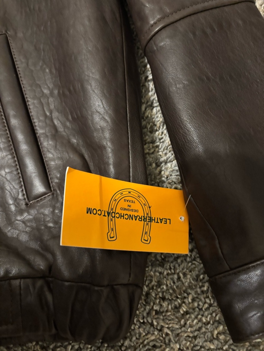 Men's Brown Leather Jacket